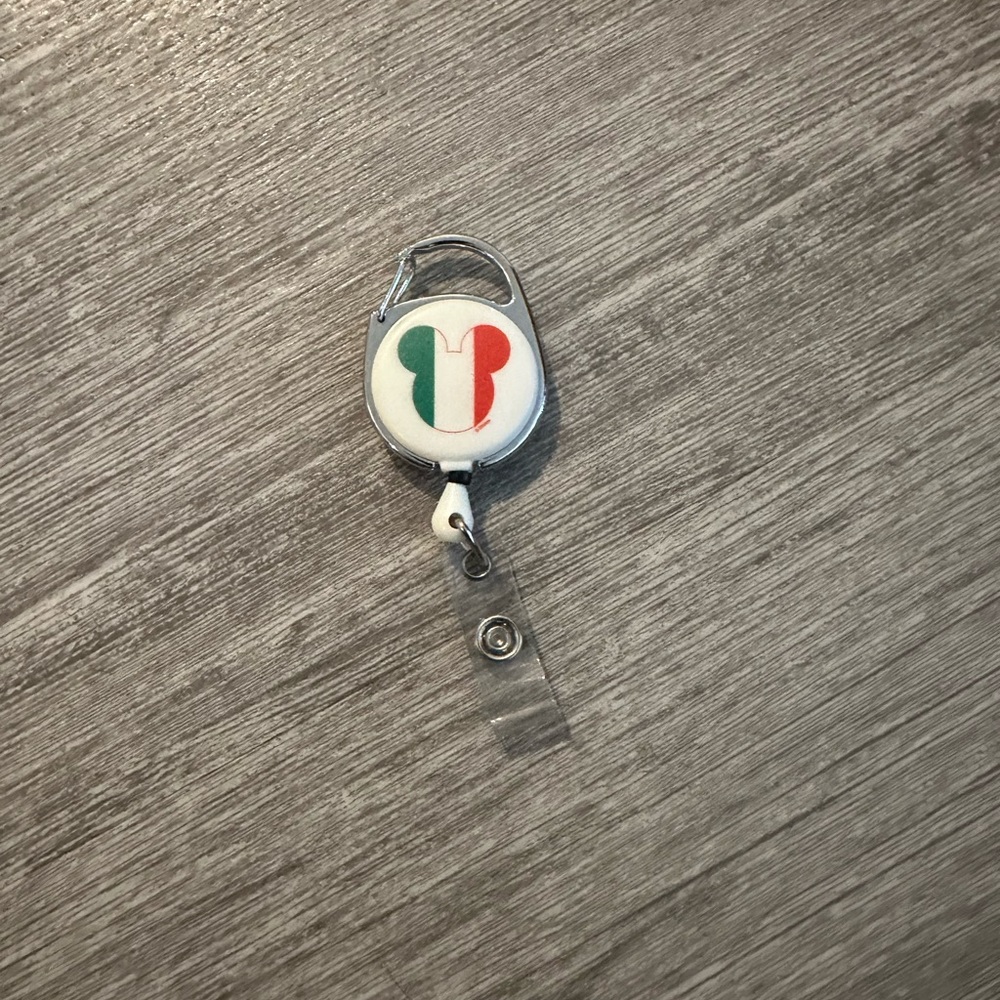 Mickey head Id holder